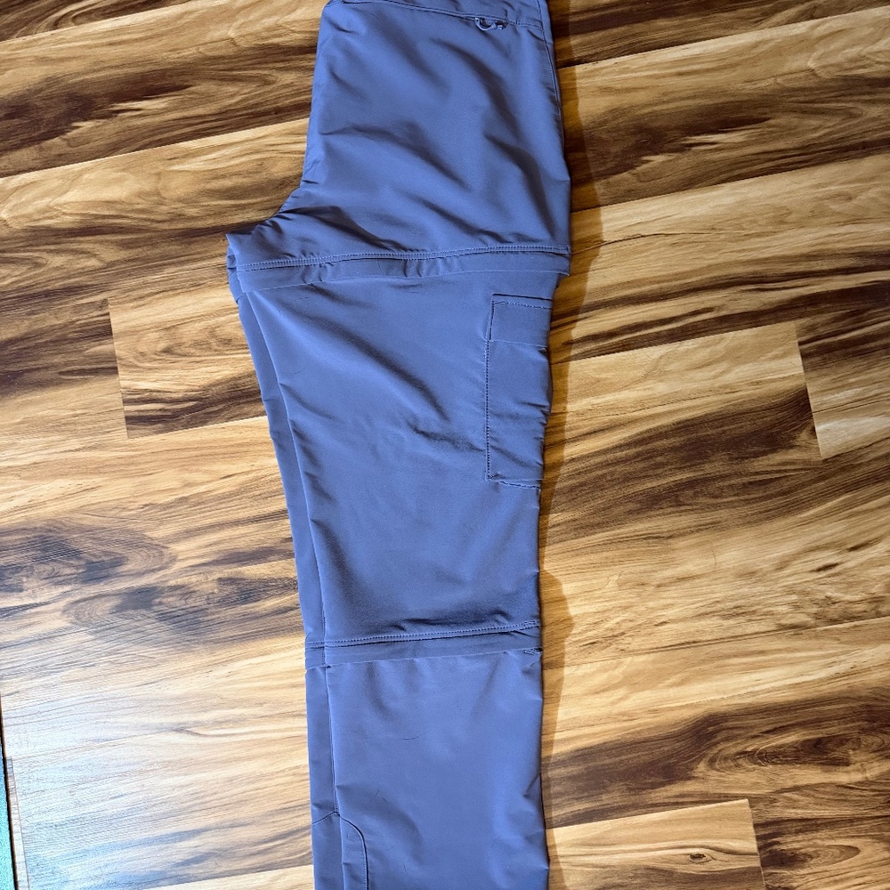 The North Face Bridgeway 3-way Zip-Off Pants - Purple Women's Size 12